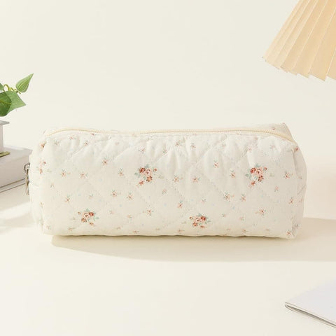 3-Piece Floral Makeup and Toiletry Travel Bag, Size 4
