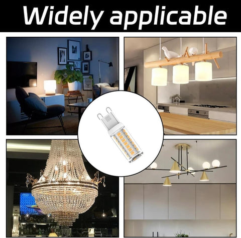 5pcs G9 LED Bulbs 3W White Light