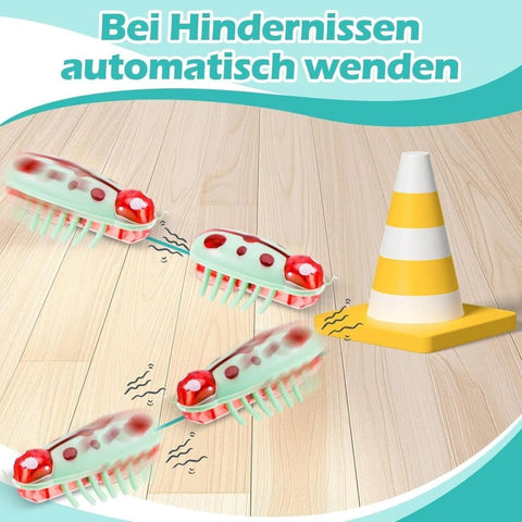 7-Piece Interactive Pet Toy for Cats and Dogs, Mini Beetle Electric Toy, Compatible with Small Pets, 4 Inches