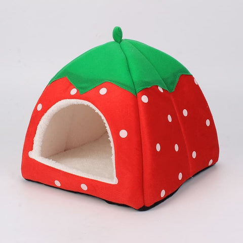 Guinea Pig and Rabbit House, Small Animal Bed for Sleep Play Rest, Compatible with Smultron Pet, 31 x 31 x 33cm