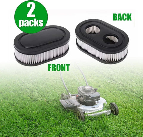2-Pack Air Filter Compatible with Briggs & Stratton, Fits Models 593260 798452