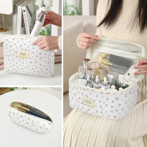 3-Pack Large Toiletry Bag, Size B