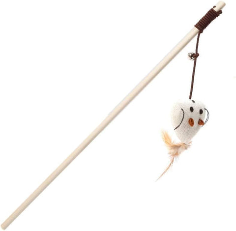 4 pcs Interactive Cat Toy with Bell and Teaser, for Playful Cats