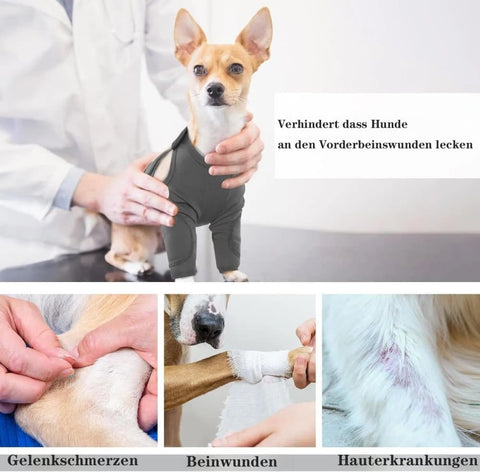 Dog Elbow Protector XL, Black, Breathable Elastic Post-Surgery Sleeve Prevents Licking and Biting