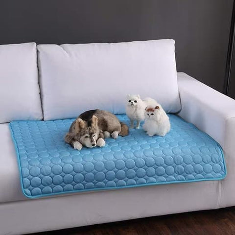 Cooling Mat for Dogs and Cats, 70x55cm, Breathable, Blue, Multiple Colors Available