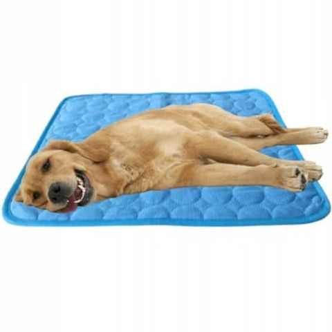 50×40cm Cooling Mat for Dogs and Cats, Breathable, Multiple Colors Available, Blue