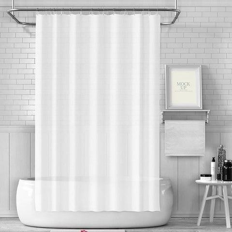 180x180cm Waterproof Shower Curtain, Quick-Drying Mold Resistant for Bathroom and Outdoor Shower, Purple