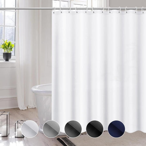 Waterproof Quick-Drying Shower Curtain 180x180cm, Mold Resistant for Bathroom and Outdoor Use, Light Purple