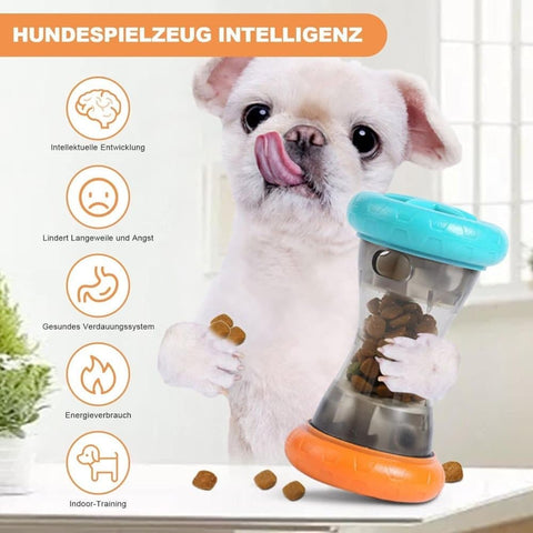 1 Pack Interactive Dog Toy Rolling Food Dispenser for Intelligence Training