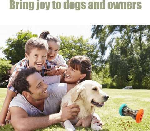 1 Pack Interactive Dog Toy Rolling Food Dispenser for Intelligence Training