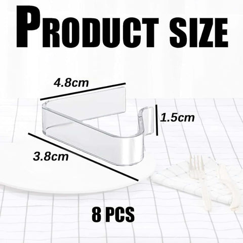 12pcs plastic tablecloth clips for thick tables, garden table camping picnic, compatible with most brands, 12cm