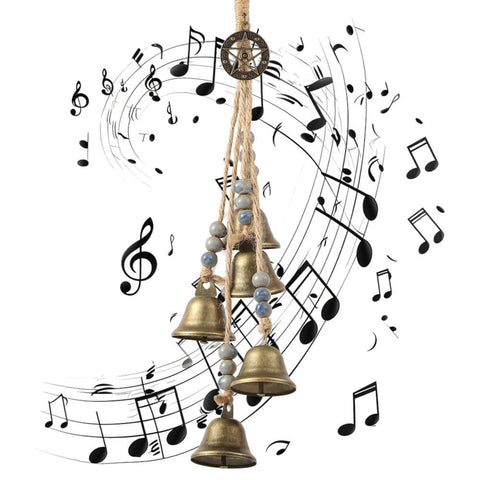 Outdoor Metal Wind Chime with Pleasant Sound, Easy to Hang, Decorative Garden Pendant