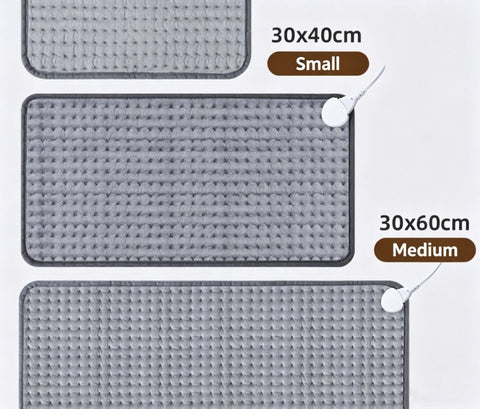 Portable Electric Heating Pad | Fast Heat Therapy Pad for Muscle Soreness & Body Ache, Adjustable Temperature Auto Shut Off Washable Warm Heating Mat for Home Pain Relief (20*100)
