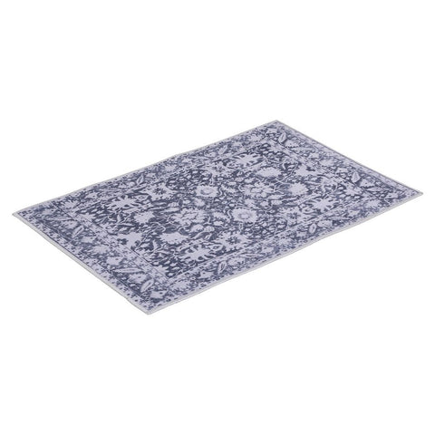 Soft Crystal Velvet Bath Mat 50 x 80 cm, Non-Slip Floor Rug