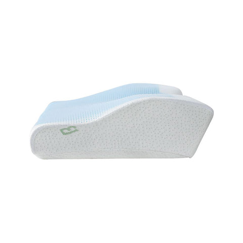 Memory Foam Cervical Pillow with Cool Gel, Contour Neck Support Sleeping Pillow