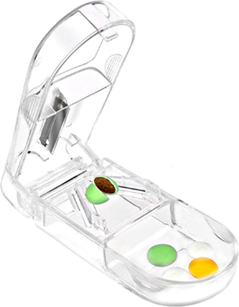 Pill Cutter | Pill Cutter | Pill Box | Pill Storage Box | Medicine Box | Transparent