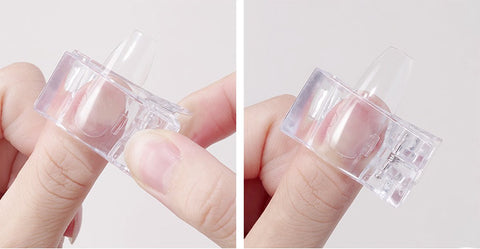 Polygel Clamp | Nail Clamp | Nail Clip | Dual Form Clamp | For Applying Gel Nails