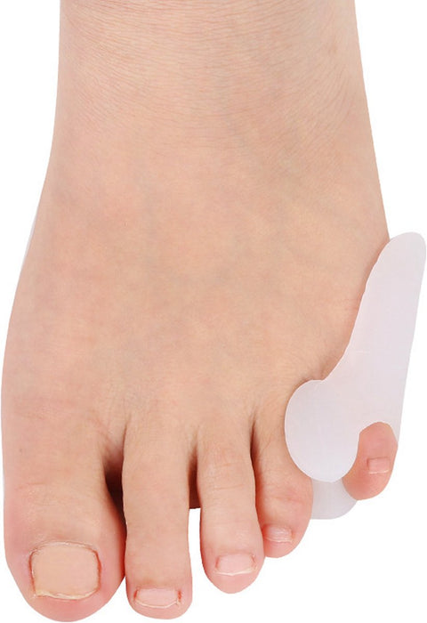 Silicone Toe Corrector Little Toe | Toe Spreader | Little Toe Protector | 1 Pair | Transparent