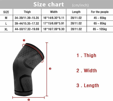 Compression Knee Brace | Knee Support | Knee Protector | Knee Bandage | Knee Support | 1 Piece | Black Green | Size L