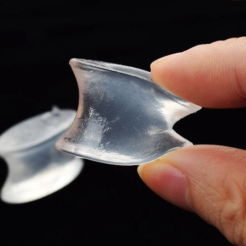 Toe Spreader | Silicone Toe Corrector | Hallux Valgus | Toe Straightening | Toe Straightener | Transparent | 2 Pairs