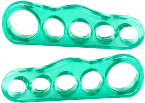 Silicone Toe Corrector 5 Toes & Medicure Spreader in 1 | Toe Spreader | Hallux Valgus | Straighten Toes | Spread Toes | 1 Pair
