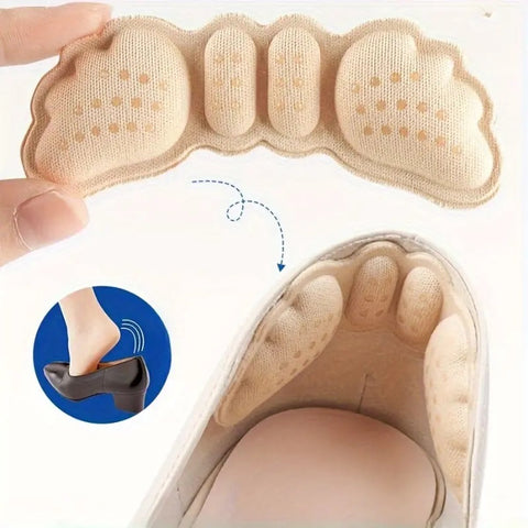 Anti-Slip Butterfly Heel Sole for Women | Anti-Slip Heel | Anti-Blister Plaster | Anti-Blisters | High Heel Heel Protectors | 1 Pair | Pink