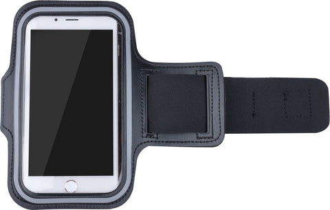 Sports armband XL suitable for screens up to 6.5 inches, among others, for iPhone 6/6s/7/8, Samsung S7/S8/S9, Huawei P10 - Black
