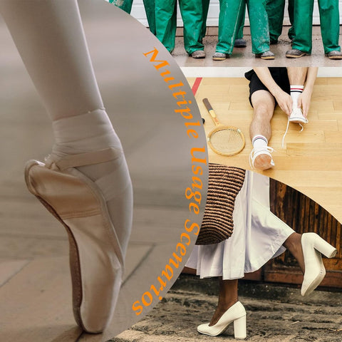 Soft gel toe protectors - Ballet dance, pointed shoes & high heels - For women & girls