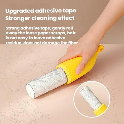 Double-Sided Felt Brush - Cartoon Cat Shape - Hair Removal Tool for Clothing and Pet Hair