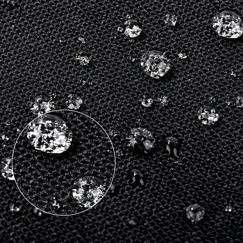 Waterproof Garden Set Protective Cover with Drawstring and Good Drainage - W242 x L160 x H100CM - Black Garden Furniture Cover - Garden Furniture Cover - Garden Set Cover - Lounge Set Cover - Garden Table Cover