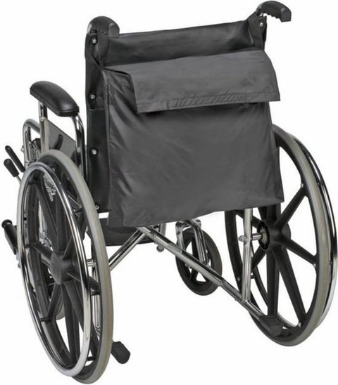 Wheelchair Bag - Wheelchair Storage Bag - Universal - Mobility Scooter Bag - Rollator Storage Bag - Waterproof Bag for Wheelchair - Lined Wheelchair Bag - Wheelchair Shopping Bag - Wheelchair Accessories - Large Capacity - Foldable