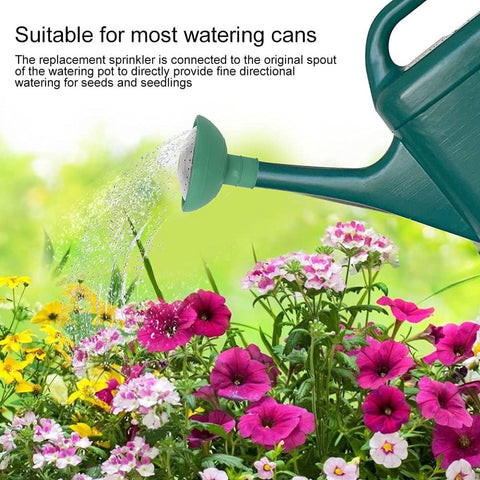 Spray Nozzle - 4 Pieces - Shower Head - Separate Shower Head - Shower Head for Watering Can - Separate Shower Head - Plant Watering Can - Outdoor Watering Cans - For Watering Can 22mm - For Watering Garden Plants Flowers - Indoor and Outdoor - Green