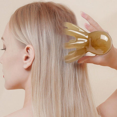 Head Massage Spider - Scalp Massager - Massage Brush - Scalp Brush - Massage Brush - Head Massage Device - Head Massage - Head Massage Spider - Stimulates Hair Growth and Blood Circulation - Waterproof - Relaxation - Stimulates Blood Circulation