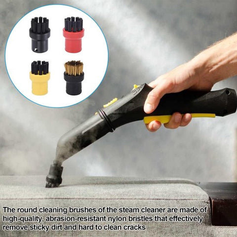 Accessory Set Suitable For Kärcher Easyfix Sc2, Sc3, Sc4 & Sc5 - Steam Cleaner Accessories - 12-Piece - Replacement Microfiber Cloths - Mop Pad - Steam Cleaner Brushes - Replacement Parts - Powerful Stain Removal