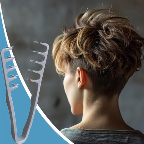 2 Pieces - Hair Styling Comb - Coarse Texture Comb - Comb for Frizzy Hair - Hair Care Instrument for Home Styling In the Hair Salon Hair Tool - Suitable for Back-Swept Hairstyles - Volume for the Hair Roots with Bangs - SOLLBRY®