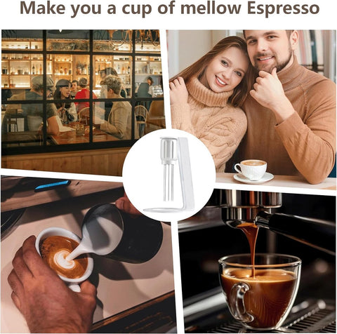 Coffee Stirrer Tool - Coffee Stirrer - Coffee Distributor - Espresso Distributor - Needle Distributor - Espresso Distribution Tool - Coffee Accessories - Stir Sticks With Stand - 6 Needles - Barista Accessories - Espresso - For Perfect Coffee Extraction -