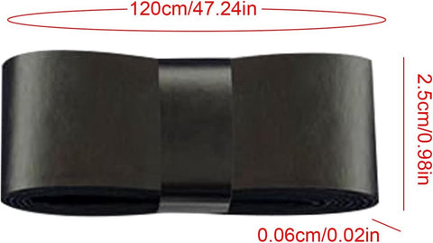 10 pieces - Racket grips - Racket Grip Tape - Badminton grip tape - Tennis racket grip tape - anti-slip grip tape for tennis rackets - replacement overgrip - sports accessories - for tennis rackets, tennis, squash - 1200*25*0.6mm - black