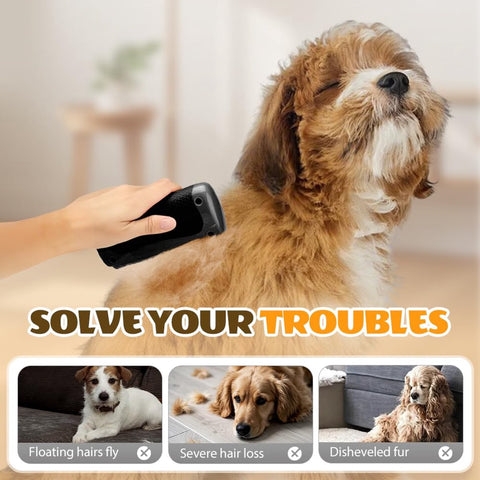 Detangling Blade - 2 Pieces - Tail Shedding Brush - Detangling Comb - Comb - Undercoat Comb - Grooming Brush for Dogs and Cats - Dog Brush - Cat Brush - Tool for removing long and short hair from pets - Detangling Comb