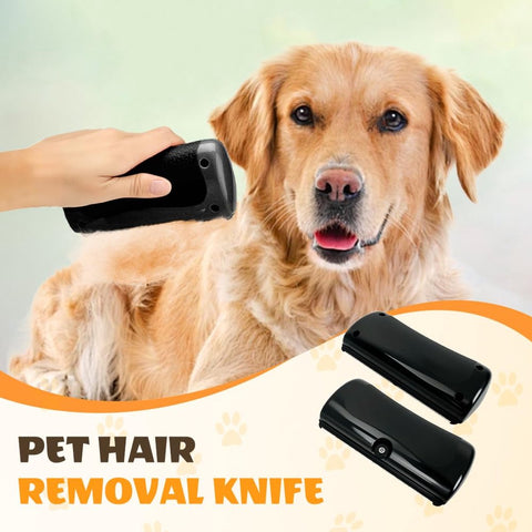Detangling Blade - 2 Pieces - Tail Shedding Brush - Detangling Comb - Comb - Undercoat Comb - Grooming Brush for Dogs and Cats - Dog Brush - Cat Brush - Tool for removing long and short hair from pets - Detangling Comb