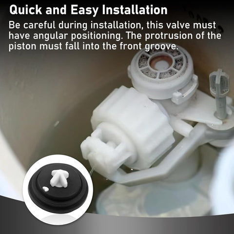 3 pieces - Toilet cistern drain valve - Flush tank inlet diaphragm - inlet diaphragms for toilet cistern - valve diaphragm - sealing diaphragm - toilet inlet float diaphragm rings - rings for toilet cisterns - WC drain seal - toilet accessories