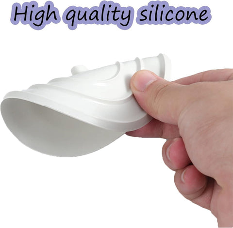 Pieces Silicone Bathtub Drain Stopper - Drain Plug - Universal Bath Stopper - Sink Plug - Bath Plug - Drain Stopper for Bath and Washbasin - Sink Stopper - Drain Plugs - Washbasin Bath Plug - for kitchens, bathrooms, laundries - White
