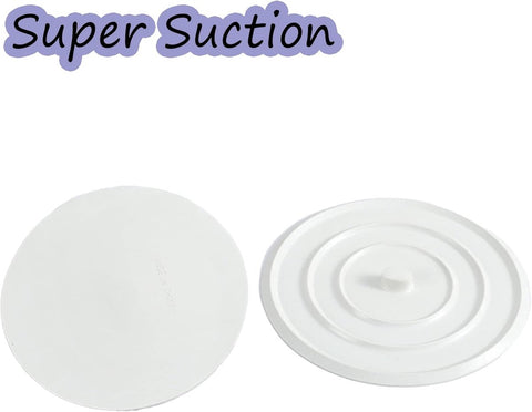 Pieces Silicone Bathtub Drain Stopper - Drain Plug - Universal Bath Stopper - Sink Plug - Bath Plug - Drain Stopper for Bath and Washbasin - Sink Stopper - Drain Plugs - Washbasin Bath Plug - for kitchens, bathrooms, laundries - White