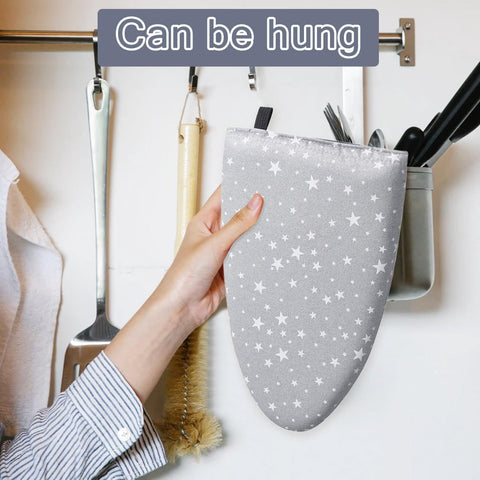 1 piece - Handheld ironing board - Steam glove - Steam ironing glove for clothing - Ironing tool - steam glove for ironing board with finger loop - mini ironing board - ironing board - ironing pad - 24*14 cm - grey