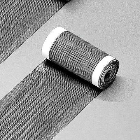 12cm*4m - Floor drain stickers - Hair catcher stickers - Shower filter - Self-adhesive filter - Drainage filter stickers - Anti-blocking mesh stickers - with sticker scraper - prevents blockages in kitchens and bathrooms - black