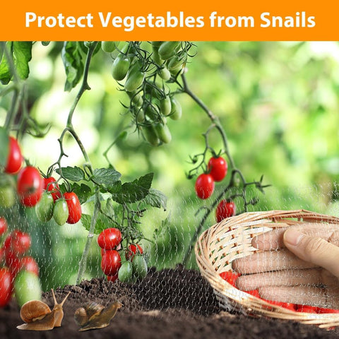 Stainless steel fine mesh - 9 m x 12.7 cm - Insect net - Rodent repellent net - Bird-proof net - Stainless steel mesh - stainless steel metal mesh - for keeping out snails, birds, slugs and insects - Garden protection - silver