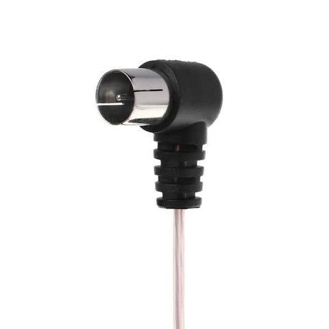 FM Antenna Male Connector Stereo Audio Radio Receiver Adapter Compatible with Denon Marantz Onkyo Raspberry Pi Wave Tivoli