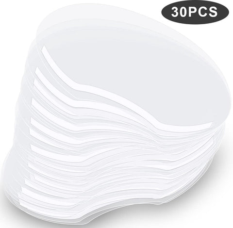 30 pieces - Face shield - Face shield - Splash shield - Face mask - safety mask - Face shield - Transparent - Hair No in eyes - For salon supplies, eyelash extensions