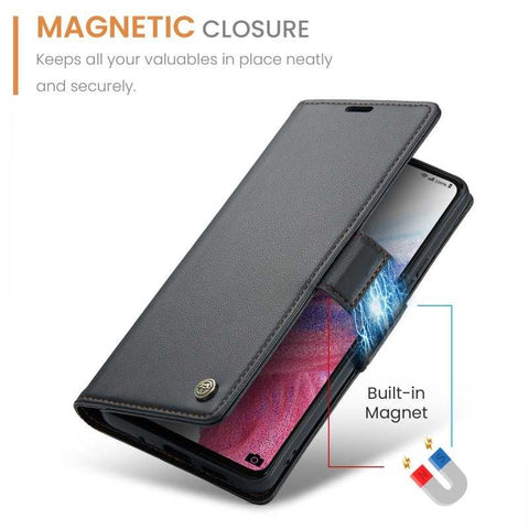 Compatible with Samsung A53 5G Case CaseMe Skin Pro Protective Cover Black