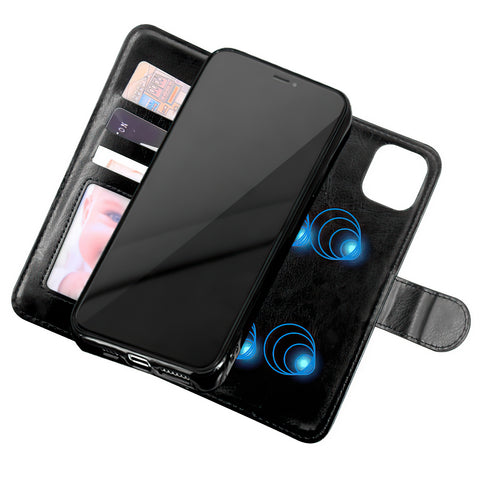 iPhone 12 - Leather Case / Protection Pink
