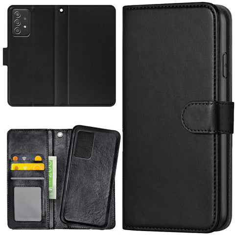 Compatible with Samsung Galaxy A52 A52s 5G Wallet Case Black Multicolor Protective Cover Samsung